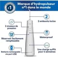 Miniatyrbillede 2 af 6: Waterpik WF-20 Pulse, Ledningsfri Vandtandtråd, Anbefales af UFSBD, Genopladelig Vandstråle, Fjerner Plak, Hvid
