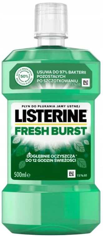 LISTERINE FRESH BRUST Mundhygiejnevæske 500 ml