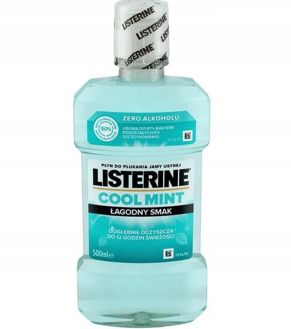 LISTERINE COOL MINT MILD SMAG Mundhygiejnevæske 500 ml