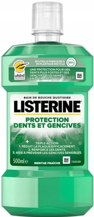 LISTERINE PROTECTION DENTS Munhygienvätska 500 ml