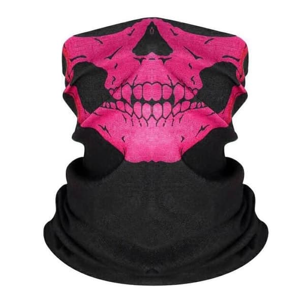 Hodeskallemaske - Paintball - Skjerf - Bandana - Halskjede - Skimaske - Flere fargevalg
