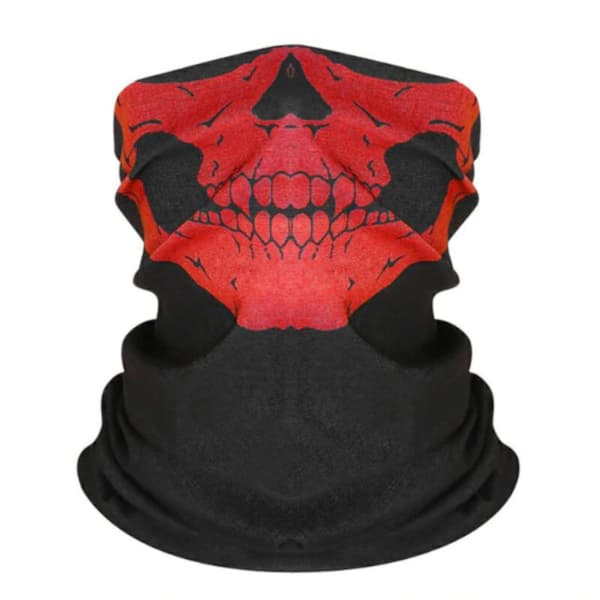Hodeskallemaske - Paintball - Skjerf - Bandana - Halskjede - Skimaske - Flere fargevalg