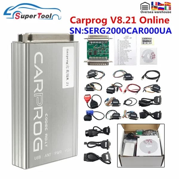 Carprog V1377 Verkkoprogrammoija, Auton Avainprogrammoija, Ecu-sirun Kääntökorjaustyökalu, Carrog V821 -sarja
