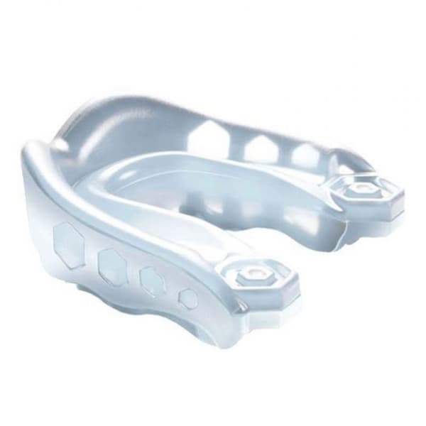 Munskydd - SHOCK DOCTOR - Gelmax - Translucent White - MMA - Free fight - Stridssporter