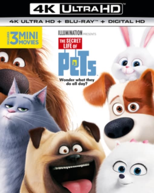 The Secret Life of Pets (4K Ultra HD + Blu-ray) (Import)