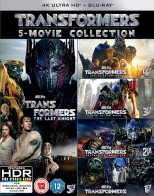 Transformers 5movie Collection (Bluray) (11 disc) (Import) CDON