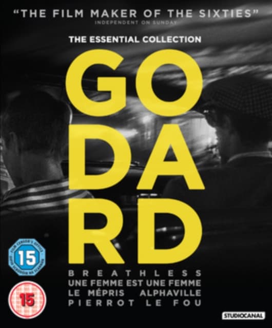 Godard: The Essential Collection (Blu-ray) (5 disc) (Import)