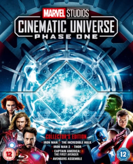 Marvel Studios Cinematic Universe: Phase One (Blu-ray) (Import)