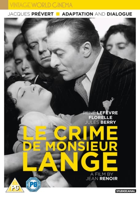 Le Crime de Monsieur Lange (Blu-ray) (Import)