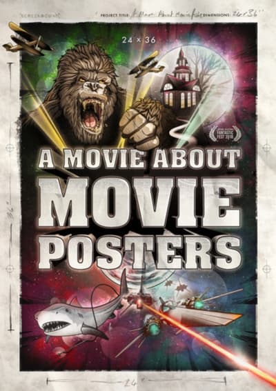 A Movie About Movie Posters - 24"x36" (Import)