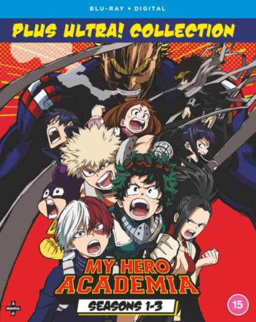 My Hero Academia: Plus Utra! Collection - Seasons 1-3 (Blu-ray) (11 disc) (Import)