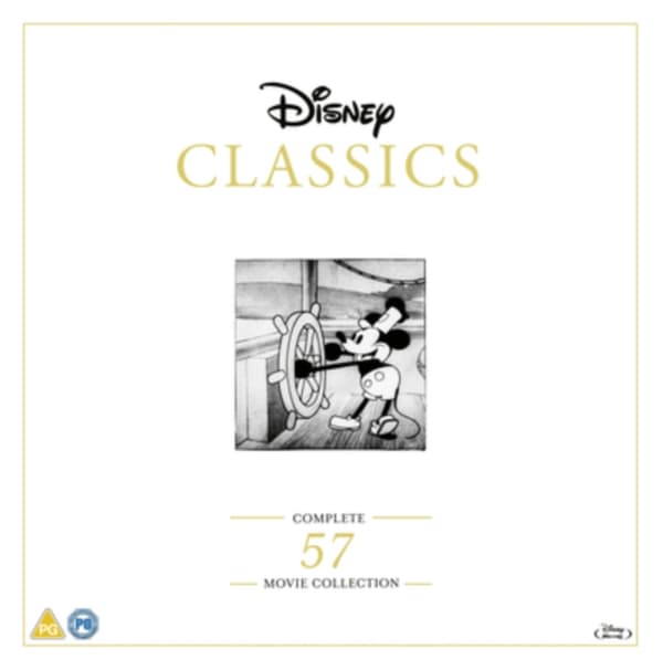 Disney Classics: Complete 57 Movie Collection (Blu-ray)(57 disc) (Import)