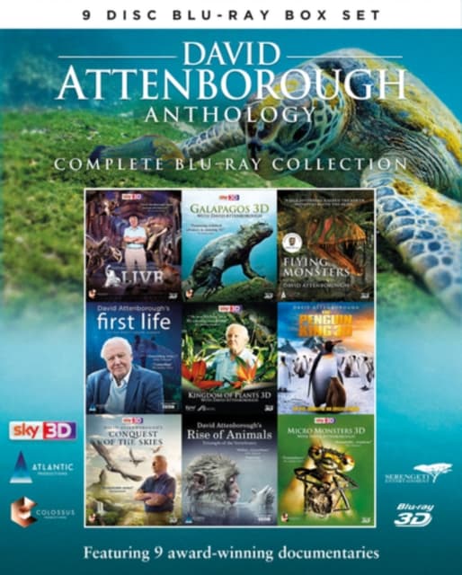David Attenborough Anthology (Blu-ray) (9 disc) (Import)