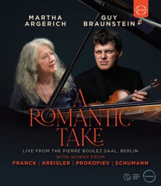 Romantic Take - Martha Argerich & Guy Braunstein in Concert (Blu-ray) (Import)