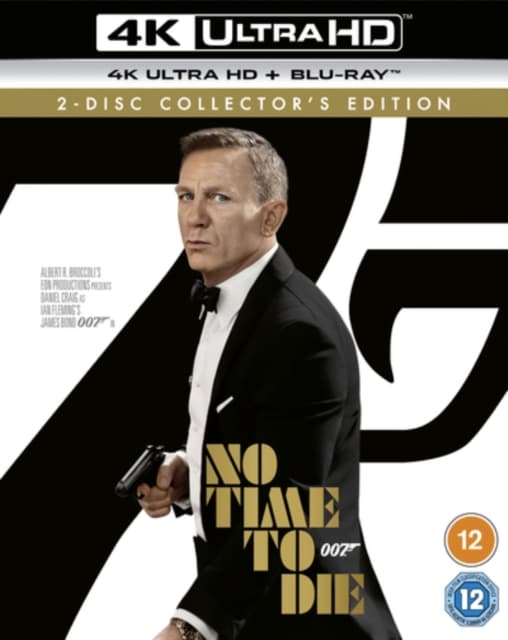 James Bond - No Time to Die (4K Ultra HD + Blu-ray) (Import)