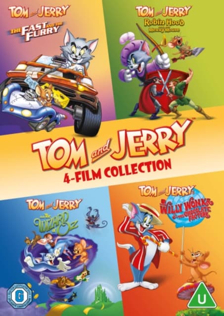 Tom and Jerry: 4-film Collection (Import)