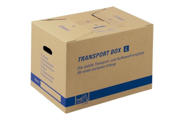 Flyttlåda TIDYPAC 500x350x355mm 10st