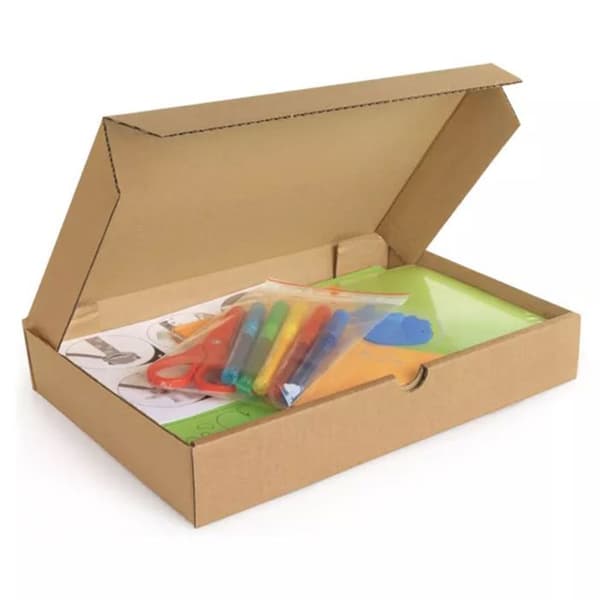 Platt förpackningspapp 46 x 36 x 5 cm - Enkel korrugering