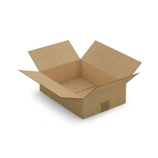Kartong 35 x 25 x 10 cm - Enkel korrugering