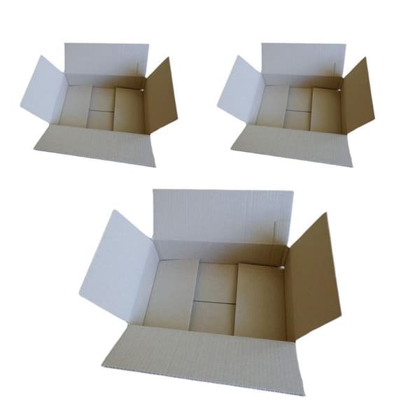 3 st packboxar 31 x 21 x 7,5 cm