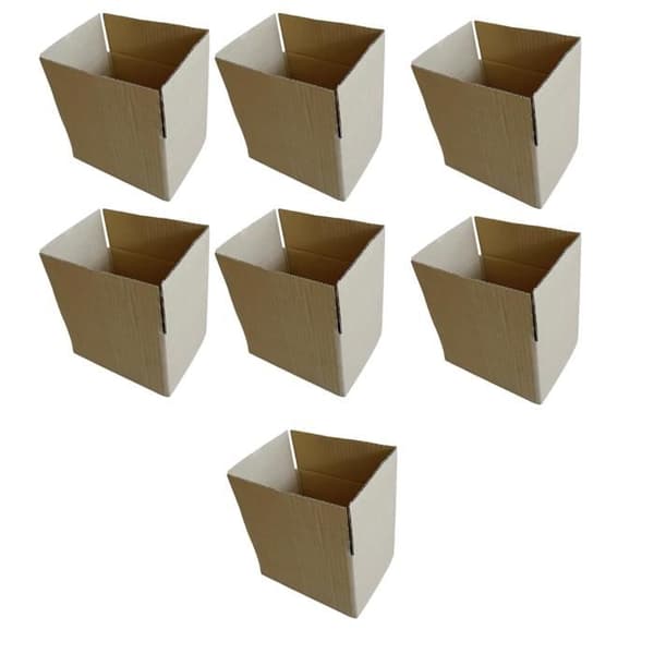 7 st packboxar 20 x 15 x 11 cm