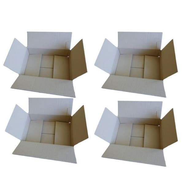 4 st packboxar 31 x 21 x 7,5 cm
