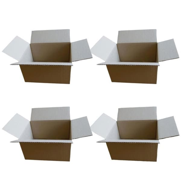 6 små packboxar 16 x 12 x 11 cm