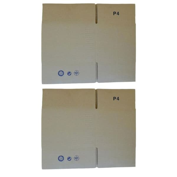 2 små packboxar 16 x 12 x 11 cm