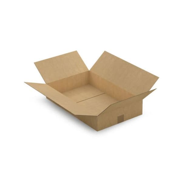 5 st förpackningskartonger 55 x 35 x 10 cm - Enkelkorrugerad
