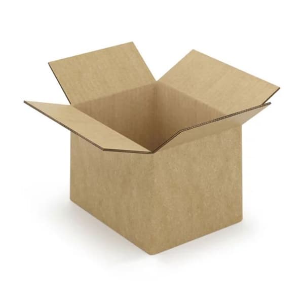 Förpackningskartong 31 x 22 x 18 cm - Enkel korrugerad