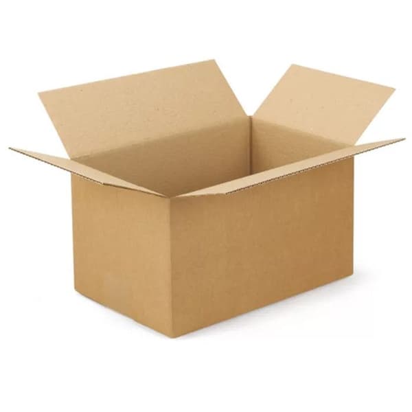 Förpackningskartong 31 x 21,5 x 8 cm - Enkel korrugerad