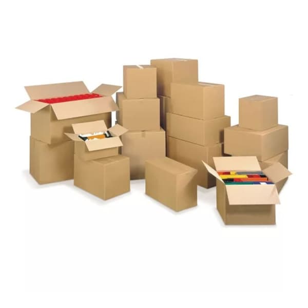 15 st packboxar 40 x 27 x 20 cm - Enkel korrugering