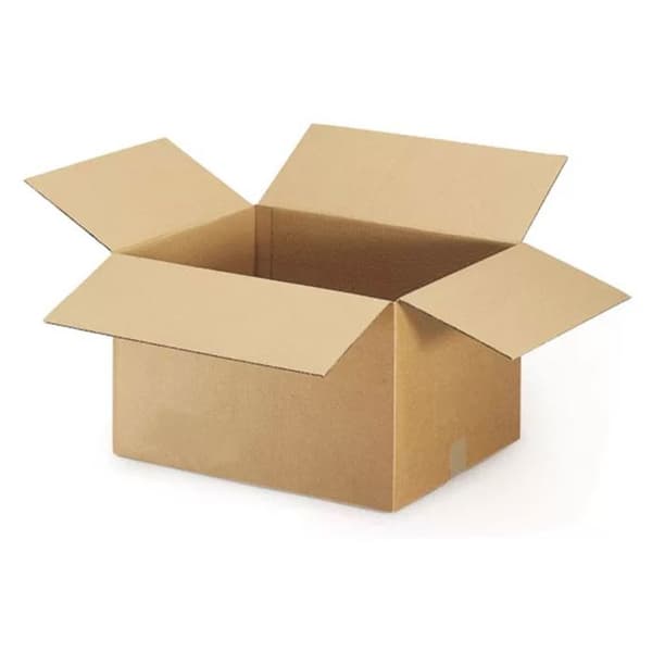 10 st packboxar 20 x 15 x 9 cm - Enkel korrugering