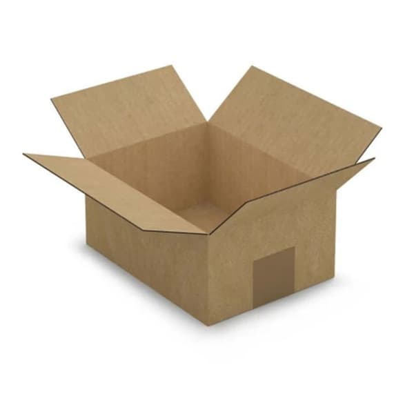 10 st packboxar 20 x 15 x 9 cm - Enkel korrugering
