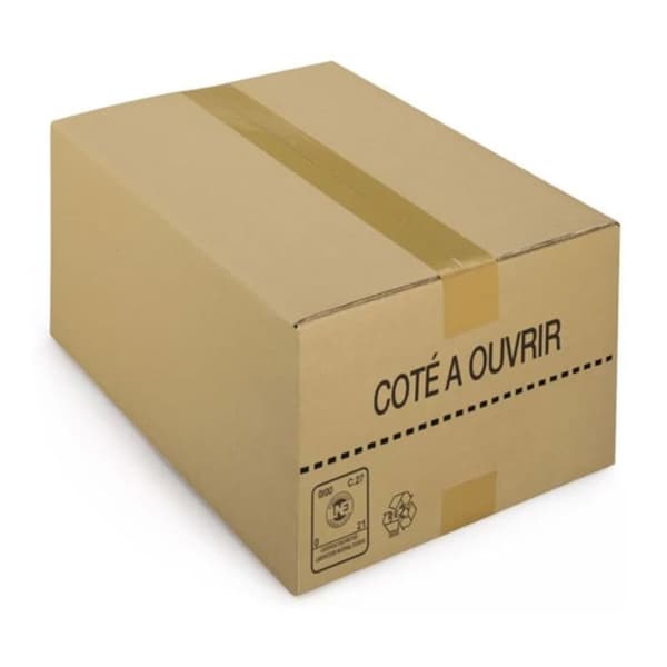 20 st förpackningskartonger 35 x 35 x 25 cm - Enkel korrugering