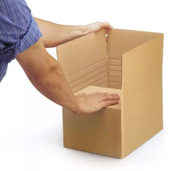 20 st förpackningskartonger 31 x 21,5 x 8 cm - Enkelkorrugerad