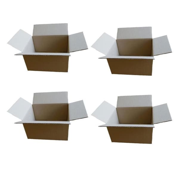 4 små packboxar 16 x 12 x 11 cm