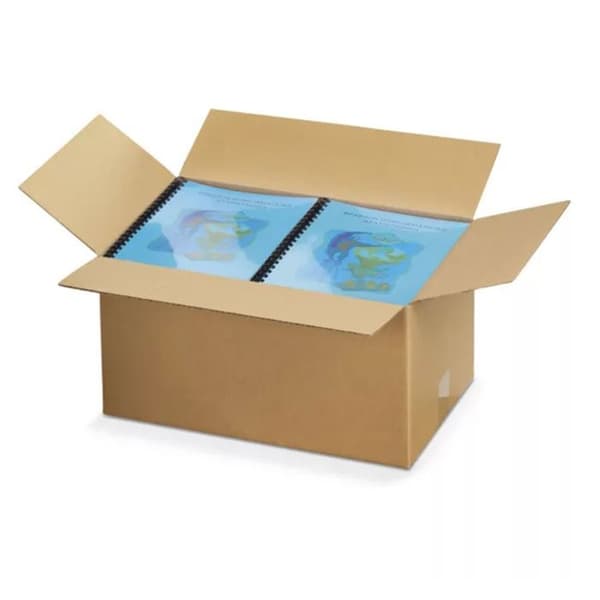 10 st packboxar 23 x 19 x 12 cm - Enkel korrugering