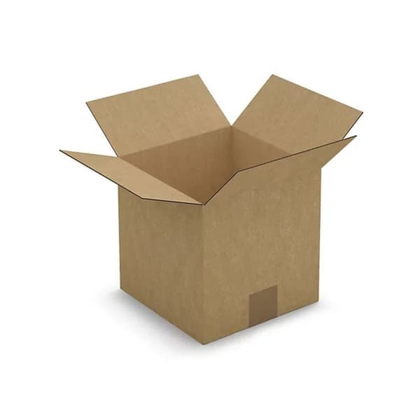 Fyrkantig förpackning kartong 20 x 20 x 20 cm - Enkel korrugerad