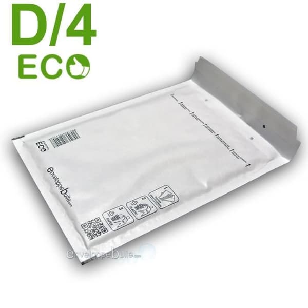 200 Eko bubbelkuvert D/4 format 180x260 mm
