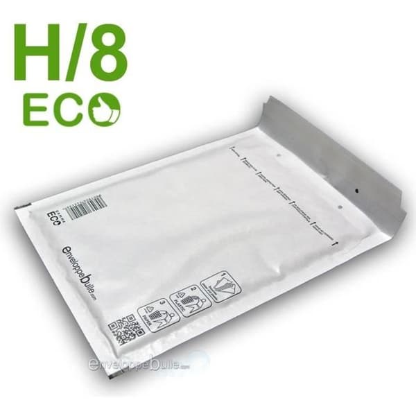 100 Bubbelkuvert ECO H/8 storlek 270x360 mm