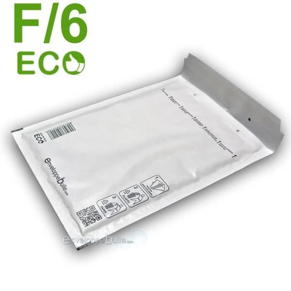 100 bubbelkuvert ECO F/6 format 220x340 mm