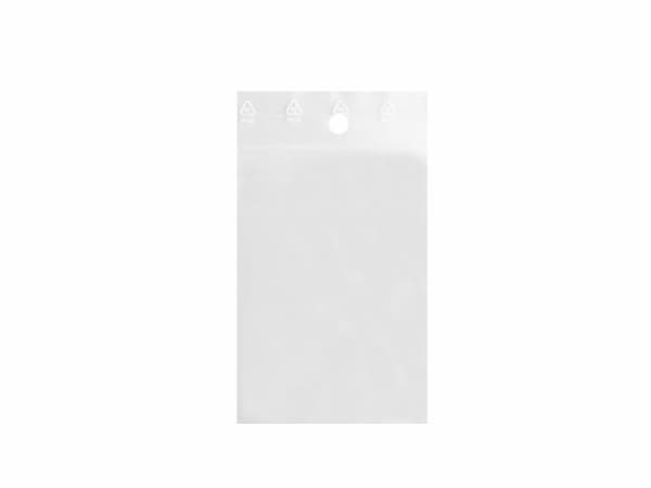 Dozio-kort - Transparenta kuvert med tryckförslutning - Internt format 180 x 250 mm - Förpackning med 1 000 stycken