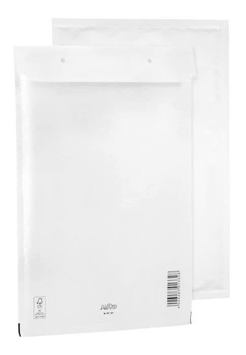 Postpåse - Bantex vadderad påse - 400123019 - G7 Paket med 100 bubbelkuvert Vit 250 x 350 mm 17/G