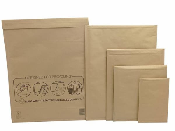 Bankers box - 7375601 - Set med 10 bubbel vadderade kuvert 220 x 330 mm (N 16) för skydd av försändelser