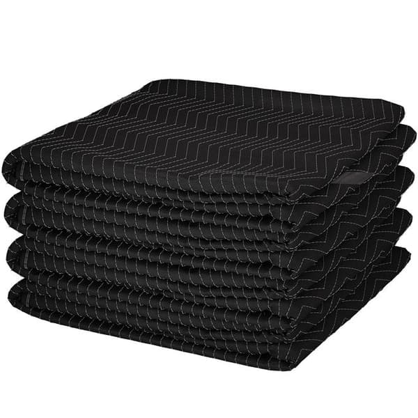 4st 203cm x 183cm x 4mm multipurpose flyttfilt, högkvalitativt material, dubbelsidig konstruktion, överlägsen skyddande effekt