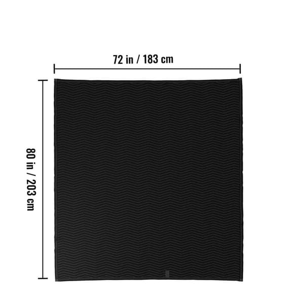 6st 203cm x 183cm x 4mm multipurpose flyttfilt, högkvalitativt material, dubbelsidig konstruktion, överlägsen skyddande effekt