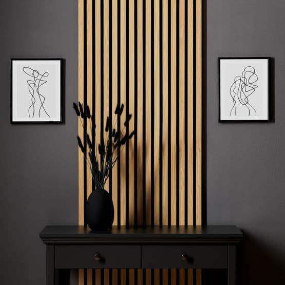 Ljudpanel - Akustikpanel - 60x120 Cm - 1 St