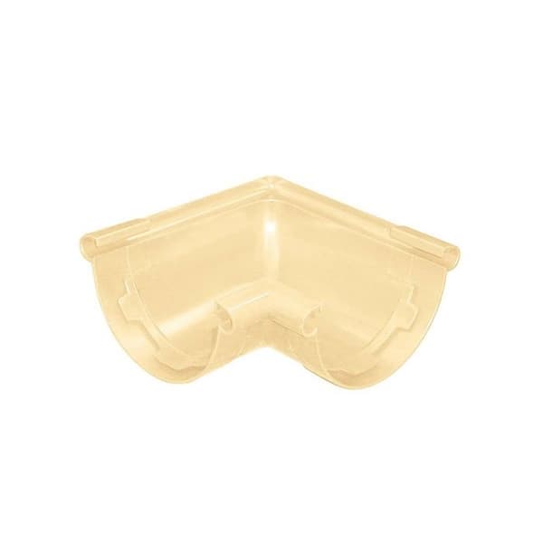 Universalvinkel 90° PVC 25 halvrund - sand - FIRSTPLAST - för PVC 25 halvrund ränna