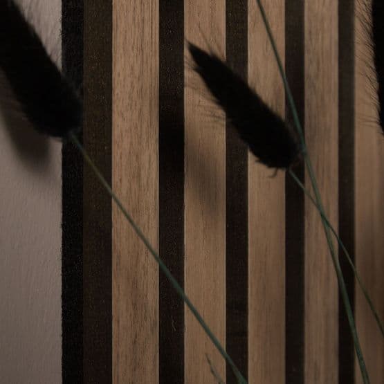 Ljudpanel - Akustikpanel Brun - 60x120 Cm - 4 St
